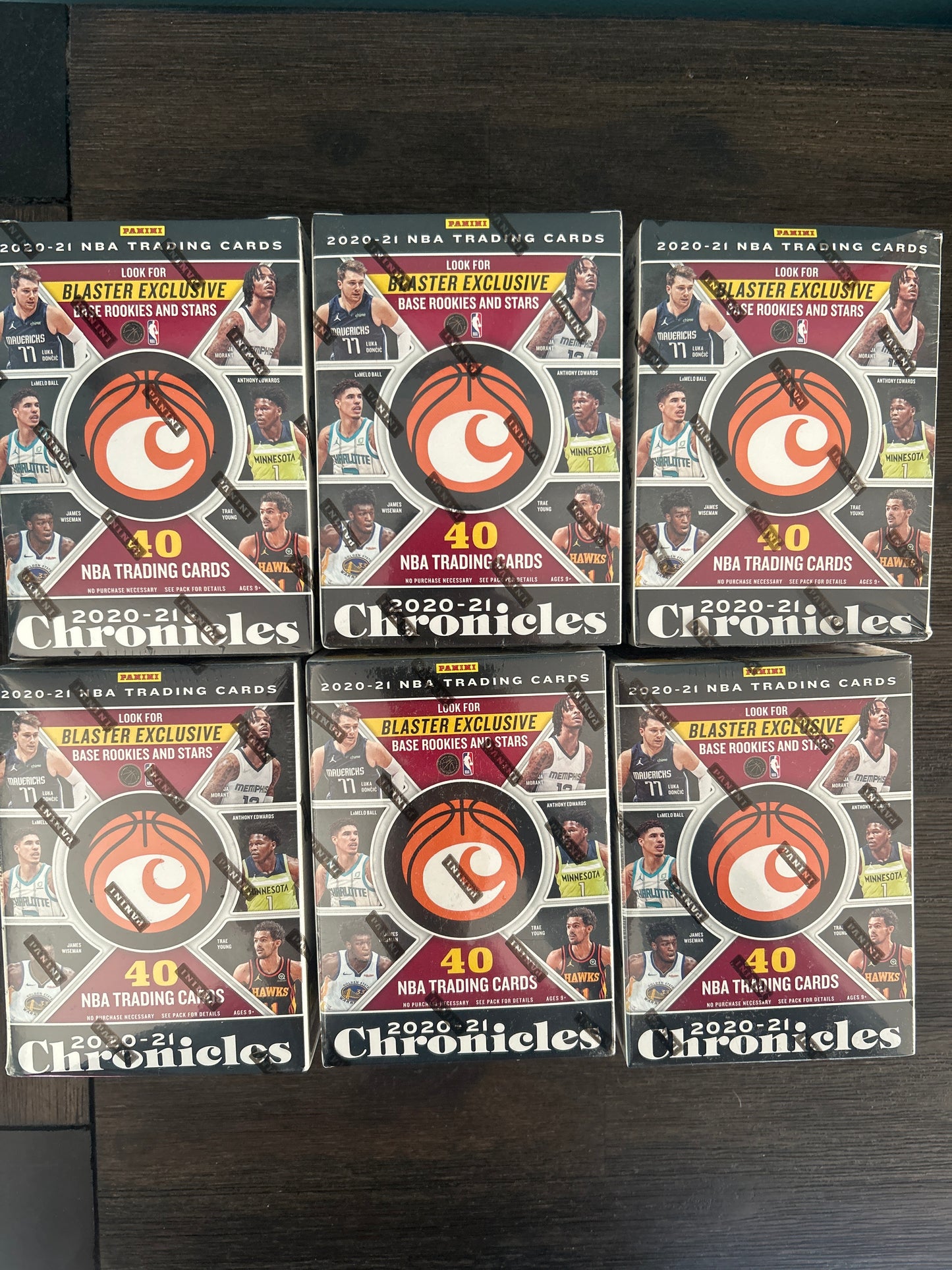 2020-21 Panini Chronicles NBA Blaster Box