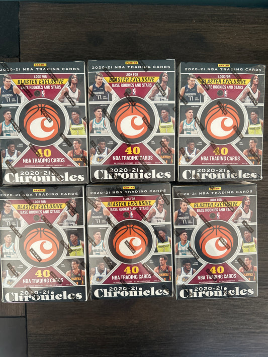 2020-21 Panini Chronicles NBA Blaster Box